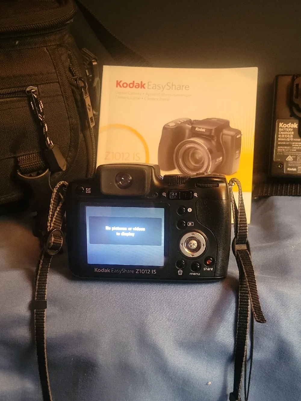 Kodak Black Compact Camera with Black Carrying Case and Charger